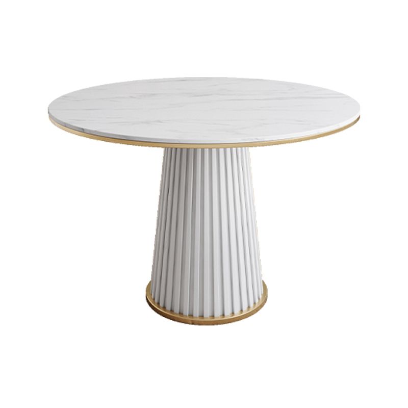 1/5 Pcs Metal Contemporary Dining Room Set with Round Indoor Table Dinette Set Clearhalo 'Dining Room Sets' 'Dining Tables & Seating' 'dining_room_set' 'furn' 'furn_dining_room_set' 'Furniture' 'furniture_dining_room_set' 'Kitchen & Dining Furniture' 'kitchen&dining_furn' 'kitchen' 1200x1200_e258aaf4-117f-4fbd-ab76-c0200fe1399d