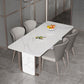 Designer Style Sintered Stone Dining Set Rectangle 1/3/4/5 Pieces Dining Table with Chairs Clearhalo 'Dining Room Sets' 'Dining Tables & Seating' 'dining_room_set' 'furn' 'furn_dining_room_set' 'Furniture' 'furniture_dining_room_set' 'Kitchen & Dining Furniture' 1200x1200_e258ed33-fb7a-4753-a454-7b0f0422a7ae