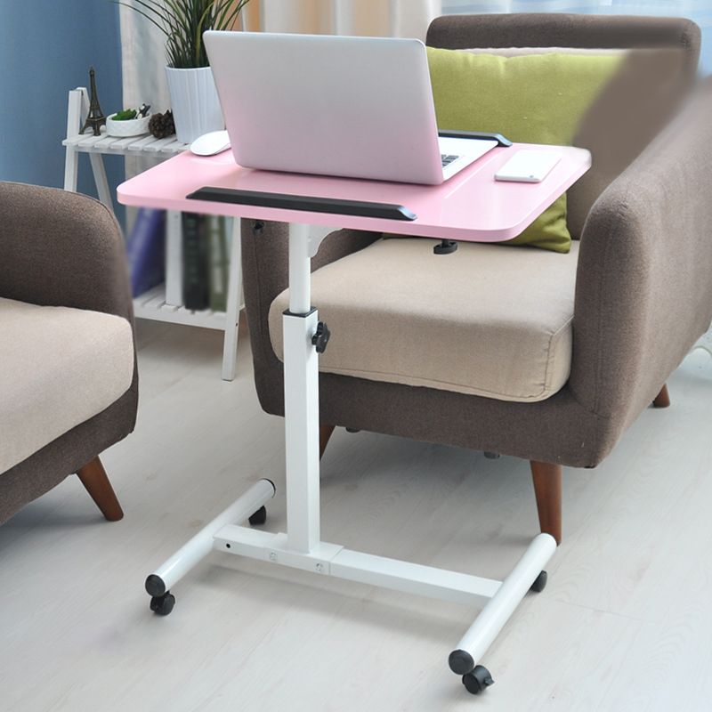 Convertitore in piedi curvo convertitore scrivania in legno fabbricato scrivania regolabile, 23,6 "l x 15,7" w