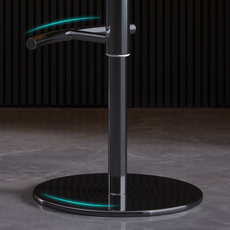 Industrial Style Adjustable Bar Stool Low Back Counter Bar Stool for Home Clearhalo 'Bar Furniture' 'Bar Stools' 'bar_stools' 'furn' 'furn_bar_stools' 'Furniture' 'Kitchen & Dining Furniture' 1200x1200_e25ffb29-9681-49d6-a1c7-d0058a84d9b5