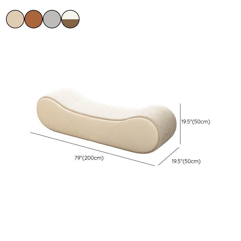 Bedroom Bench Modern Seating Bench with Upholstered , 19.5-inch W Clearhalo 'Benches' 'Chairs & Seating' 'furn' 'furn_benches' 'Furniture' 'Living Room Furniture' 1200x1200_e2603281-a3e8-4664-895f-f264fc4fb3e9