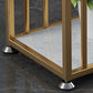 Glam Style Bar Table Artificial Marble Pub Table with Shelf for Living Room, Only Table Clearhalo 'Bar Furniture' 'Bar Tables' 'bar_tables' 'furn' 'furn_bar_tables' 'Furniture' 'furniture_bar_tables' 'Kitchen & Dining Furniture' 1200x1200_e260db5c-858c-40cb-8d5e-0f697df4a6c8