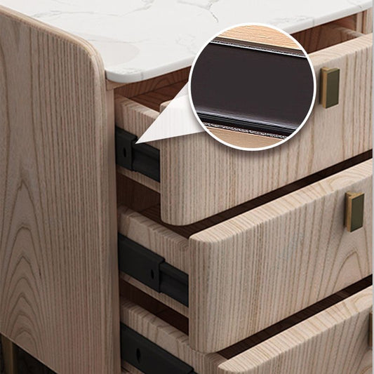 Zeitgenössische Schublade Aufbewahrung Betisch Nachttisch Holz Nachttisch für Schlafzimmer