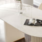 Traditional Luxury Dining Table Oval Double Pedestal Dining Site Table for Dining Room Clearhalo ' dining_table' 'Dining Tables & Seating' 'Dining Tables' 'furn' 'furn_dining_table' 'Furniture' 'furniture_dining_table' 'Kitchen & Dining Furniture' 'kitchen&dining_furn' 'kitchen' 'kitchen_dining_table' 1200x1200_e26633a5-abe3-4f99-ad2a-0859ad11622e