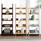 5 Shelves Ladder Bookshelf Wooden Contemporary Bookcase ,11.8" W x 55.1" H