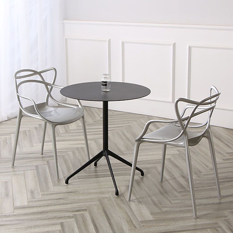 Scandinavian Style Open Back Side Chair for Home Plastic Side Chair Clearhalo 'Dining Chairs' 'Dining Tables & Seating' 'dining_chair' 'furn' 'furn_dining_chair' 'Furniture' 'Kitchen & Dining Furniture' 1200x1200_e269ae8e-3516-45cf-8918-3dbd9965e0ee