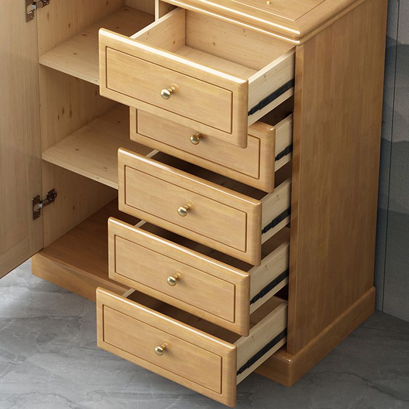 Contemporary Rectangle 1 - Door Standard with Drawer Bar Pulls Chest