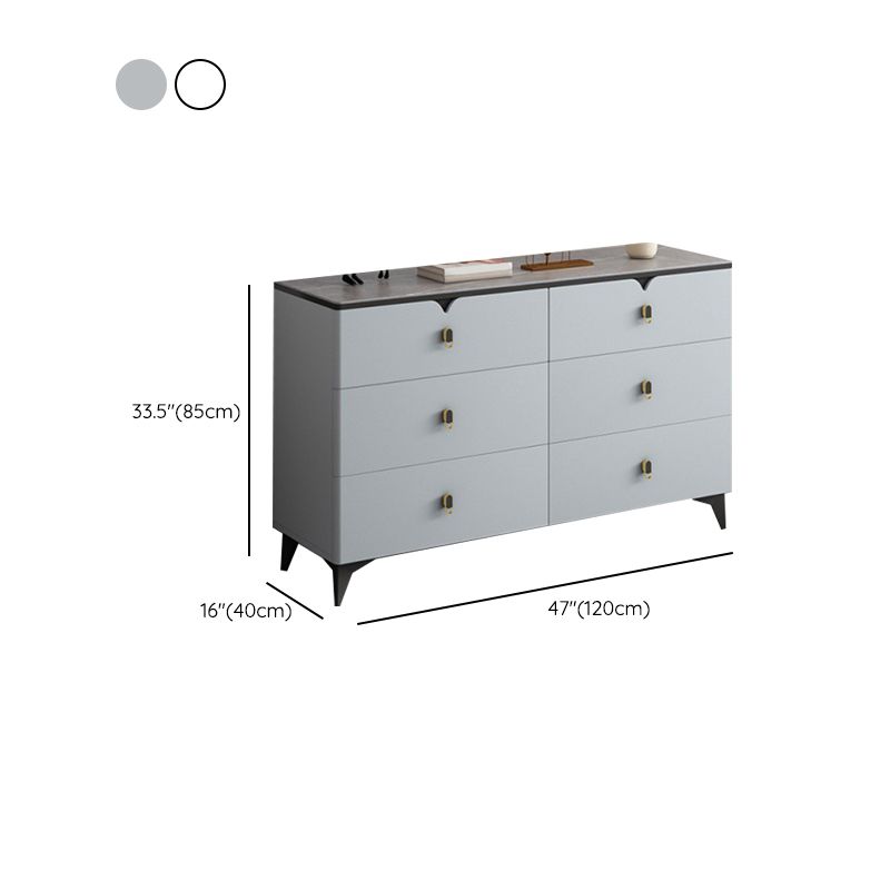 Contemporary Storage Chest Stone Dresser with 3/4/5/6/8 Drawers , 15.6 Inch Width Clearhalo 'Bedroom Furniture' 'Dressers & Chests' 'dressers_chests' 'furn' 'furn_dressers_chests' 'Furniture' 1200x1200_e26a1c1b-a7c4-4518-b8d5-be5be5ae83ac