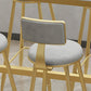Scandinavian Upholstered Counter Stool Round Bar-height Bar Stool for Indoor Clearhalo 'Bar Furniture' 'Bar Stools' 'bar_stools' 'furn' 'furn_bar_stools' 'Furniture' 'Kitchen & Dining Furniture' 1200x1200_e272319d-a2eb-49a1-9d69-ffb706bf031f
