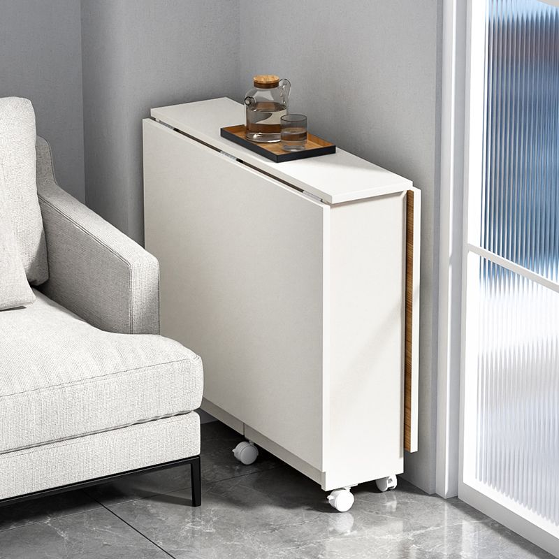 Artificial Foldable Wooden Top Table Extendable Rectangle Table with Storage Trestle Base Clearhalo ' dining_table' 'Dining Tables & Seating' 'Dining Tables' 'Furniture' 'furniture_dining_table' 'Kitchen & Dining Furniture' 'kitchen&dining_furn' 'kitchen' 'kitchen_dining_table' 1200x1200_e27471c1-daae-47c8-aa2f-a8536ec6152f