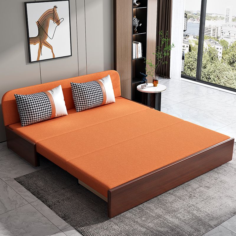 Armless Sofa Square Seating Settee for Living Room Bonus Room Clearhalo 'furn' 'furn_sofas' 'Furniture' 'furniture_sofas' 'kitchen' 'kitchen_sofas' 'Living Room Furniture' 'Sofa' 'sofas' 1200x1200_e27a66a0-9fde-4110-a930-ee020ec7c89b