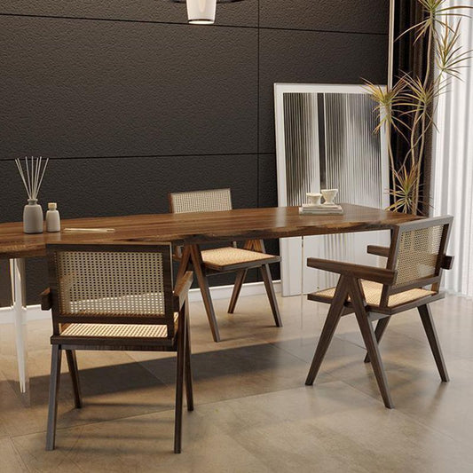 Modern 1/5/7 Pieces Dining Set Rectangle Wood Dining Table for Dining Room Kitchen