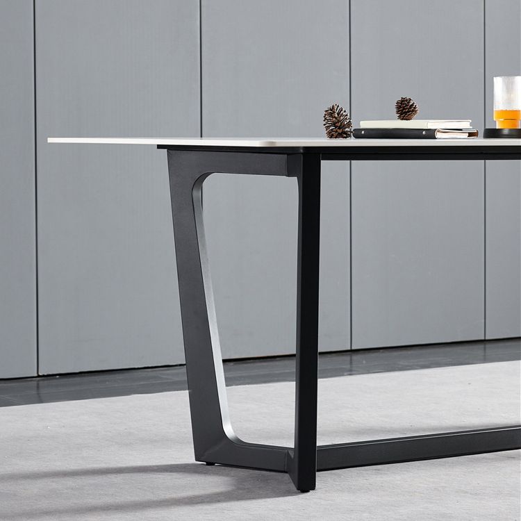 Ensemble de table rectangle de style contemporain 1/2/5/6/7 pièces de restauration Pièces pour usage domestique