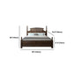 Rustic Style Bed Frame Solid Wood Standard Bed with Headboard Clearhalo 'Bedroom Furniture' 'Beds' 'furn' 'furn_beds' 'Furniture' 1200x1200_e28108e3-7eed-4961-abef-c959fe172a60