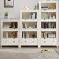Stile moderno chiuso Bookcase in legno standard per la sala da studio