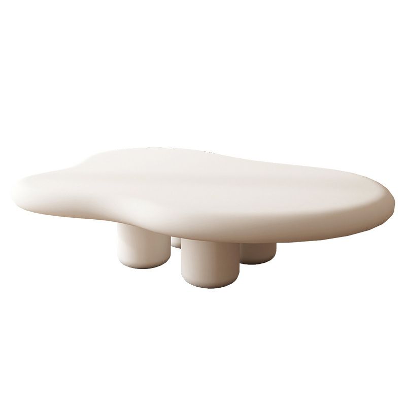 11.81" Tall Scandinavian Style Cocktail Table 4 Legs Coffee Table Clearhalo 'Coffee & Accent Tables' 'Coffee Tables' 'coffee_tables' 'furn' 'furn_coffee_tables' 'Furniture' 'Living Room Furniture' 1200x1200_e283a782-a3b5-4e01-8761-10d95f71ab87
