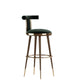Glam Upholstered Bar Stool Glam Backrest Counter Stool for Bristol Clearhalo 'Bar Furniture' 'Bar Stools' 'bar_stools' 'furn' 'furn_bar_stools' 'Furniture' 'Kitchen & Dining Furniture' 1200x1200_e286aad7-0484-40d2-b675-09cb32e8c4c6