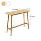 Modern Style Bistro Bar Table Rectangle Solid Wood Bar Table with Footrest Clearhalo 'Bar Furniture' 'Bar Tables' 'bar_tables' 'furn' 'furn_bar_tables' 'Furniture' 'Kitchen & Dining Furniture' 1200x1200_e286c16e-1b44-4d6e-97c6-16757e027ba4