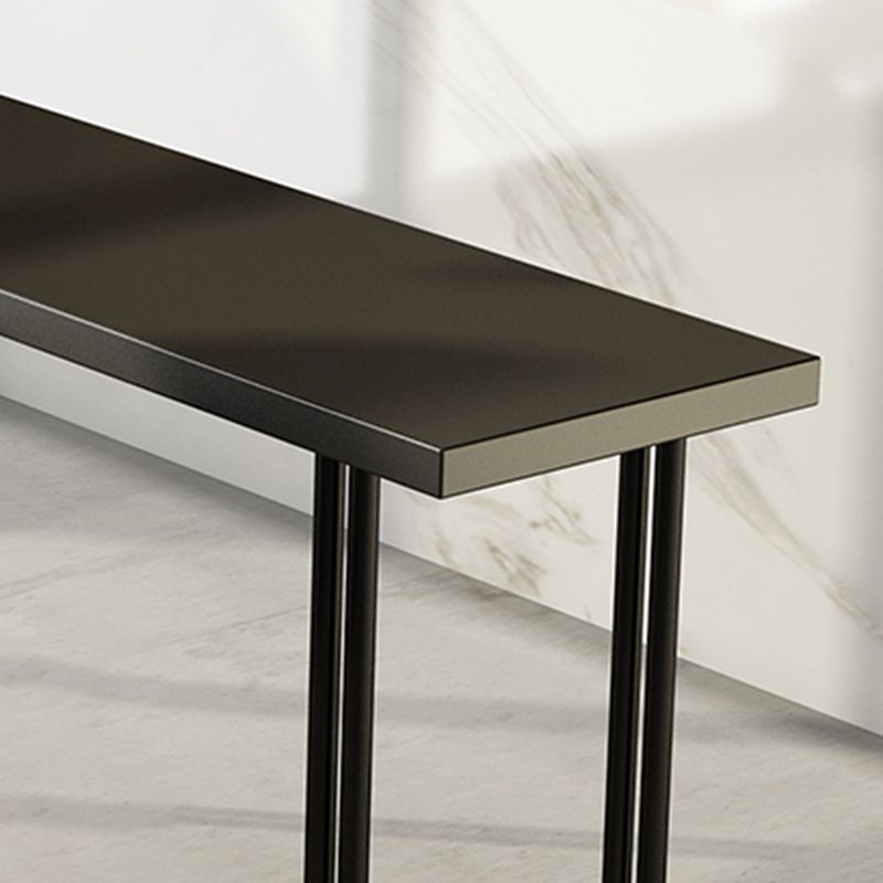 Glam Style Rectangle Bar Table Set 1/2/5 Pieces Solid Wood Counter Table Clearhalo 'Bar Furniture' 'furn' 'furn_home_bar_bar_sets' 'Furniture' 'Home Bars & Bar Sets' 'home_bar_bar_sets' 'Kitchen & Dining Furniture' 1200x1200_e2870d7e-8164-42a4-b62a-7de4746f8a0c