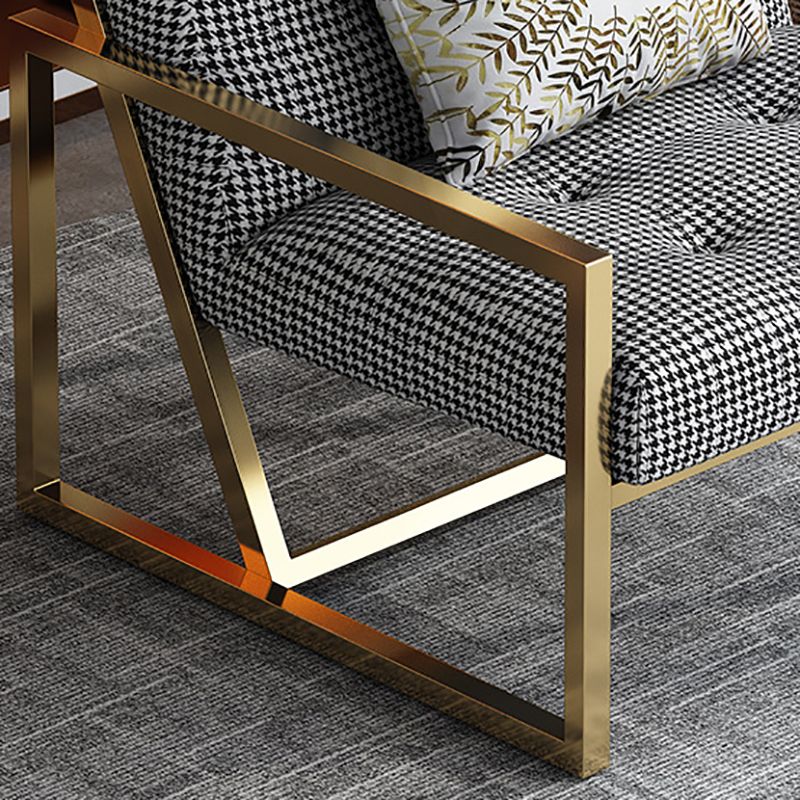 Tufted Cushions Lounge Chair Arms Included Reclining Chair with Pillow Clearhalo 'Accent Chairs' 'accent_chairs' 'Chairs & Seating' 'furn' 'furn_accent_chairs' 'Furniture' 'Living Room Furniture' 1200x1200_e287f43d-f460-4b6a-afe5-3a4884374d83