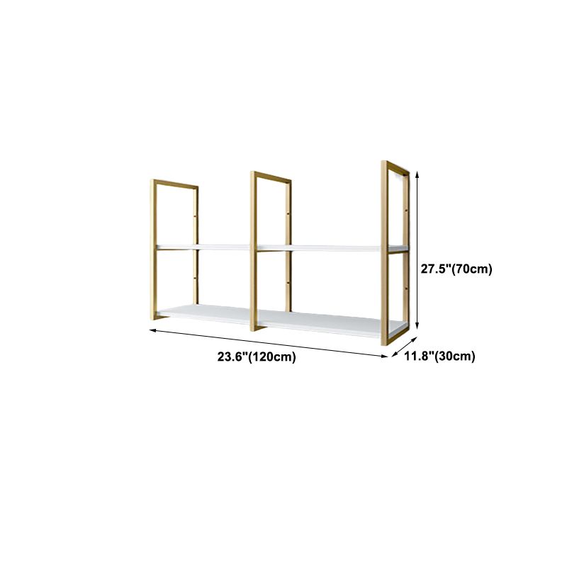 Estantería de Etagere con estanterías montadas en la pared estantería de metal para la oficina en casa