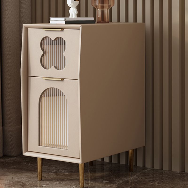 Table de nuit du tiroir en bois massif modernisme lit de chevet de lit