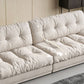 Faux Leather/ Suede Contemporary Tufted Split-Back Settee Sofa Clearhalo 'furn' 'furn_sofas' 'Furniture' 'Living Room Furniture' 'Sofa' 'sofas' 1200x1200_e28ac961-d36b-4bde-92cc-345cd1451f59