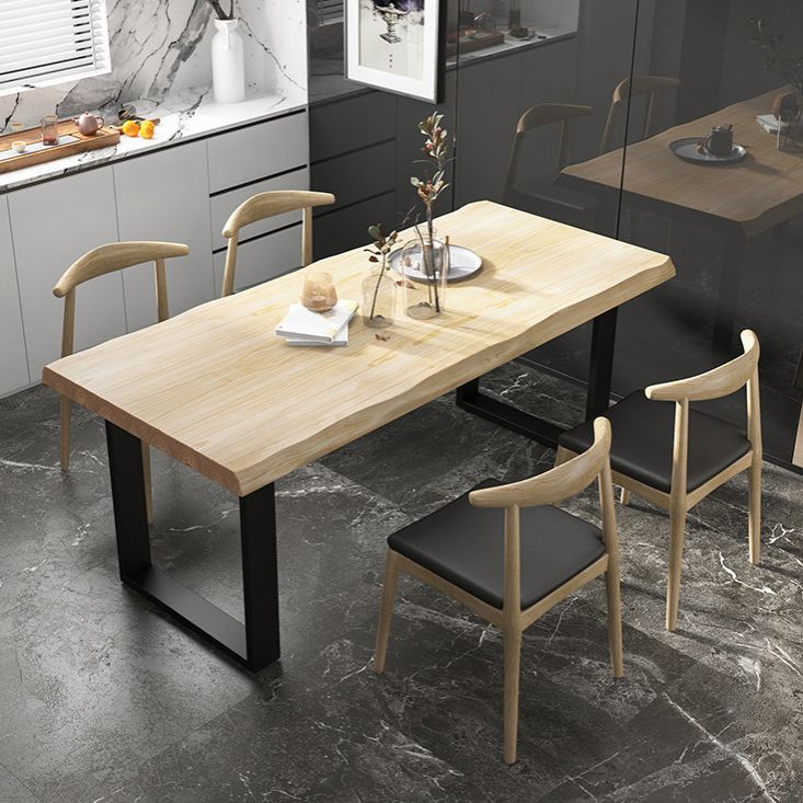 Set di tavoli da pranzo in legno in stile moderno 1/2/5/7 pezzi set da pranzo per uso domestico
