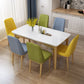 Modern Sintered Stone Table Set of 5/7 with Rectangle Table Dining Set with Leather Chairs Clearhalo 'Dining Room Sets' 'Dining Tables & Seating' 'dining_room_set' 'furn' 'furn_dining_room_set' 'Furniture' 'furniture_dining_room_set' 'Kitchen & Dining Furniture' 'kitchen&dining_furn' 'kitchen' 1200x1200_e28ea435-3bc6-4e4a-9945-9cfc6e9257c0