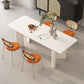 Modern 1/5 Pieces Dining Set Stone Dining Table for Living Room