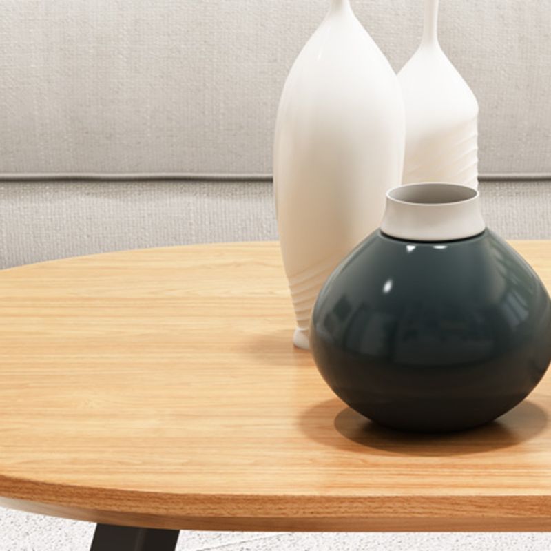 Solid Wood 2 Legs Coffee Table Modern Minimalist Coffee Table Clearhalo 'Coffee & Accent Tables' 'Coffee Tables' 'coffee_tables' 'furn' 'furn_coffee_tables' 'Furniture' 'Living Room Furniture' 1200x1200_e290703c-630e-4a24-b99f-ac5a016ab52f