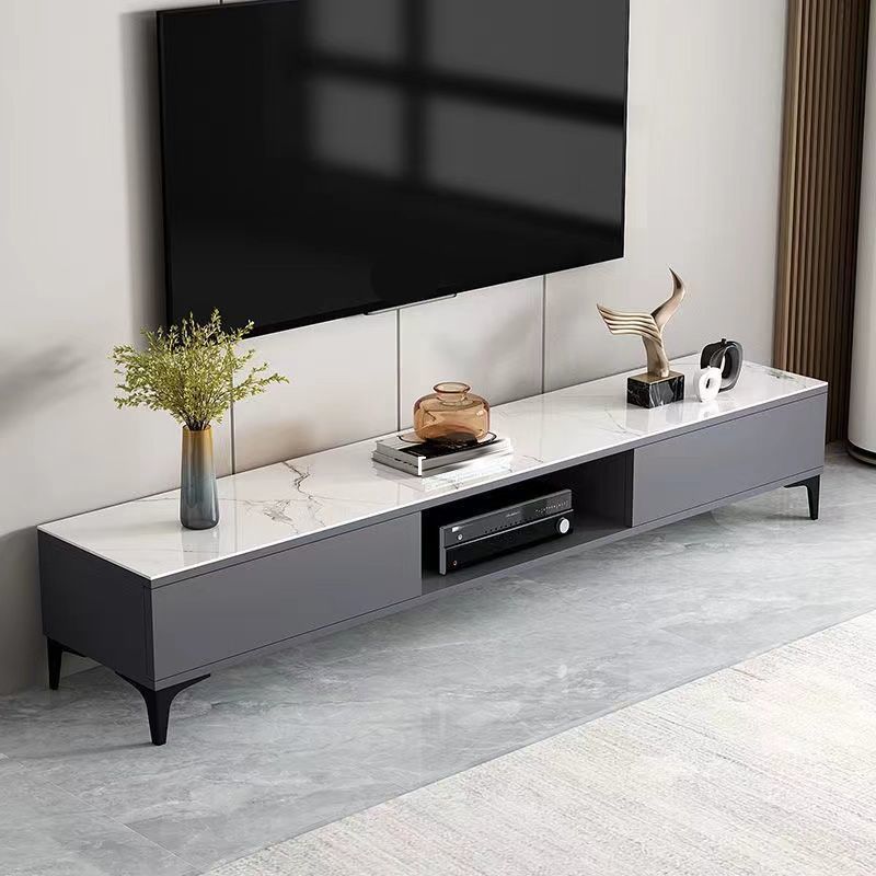 Faux Wood TV Media Stand Contemporary TV Console for Living Room Clearhalo 'furn' 'furn_tv_stands_entertainment_centers' 'Furniture' 'Living Room Furniture' 'TV Stands & Entertainment Centers' 'TV Stands & Media Storage Furniture' 'tv_stands_entertainment_centers' 1200x1200_e29404e3-58c1-46c2-80ed-22fd9a283569