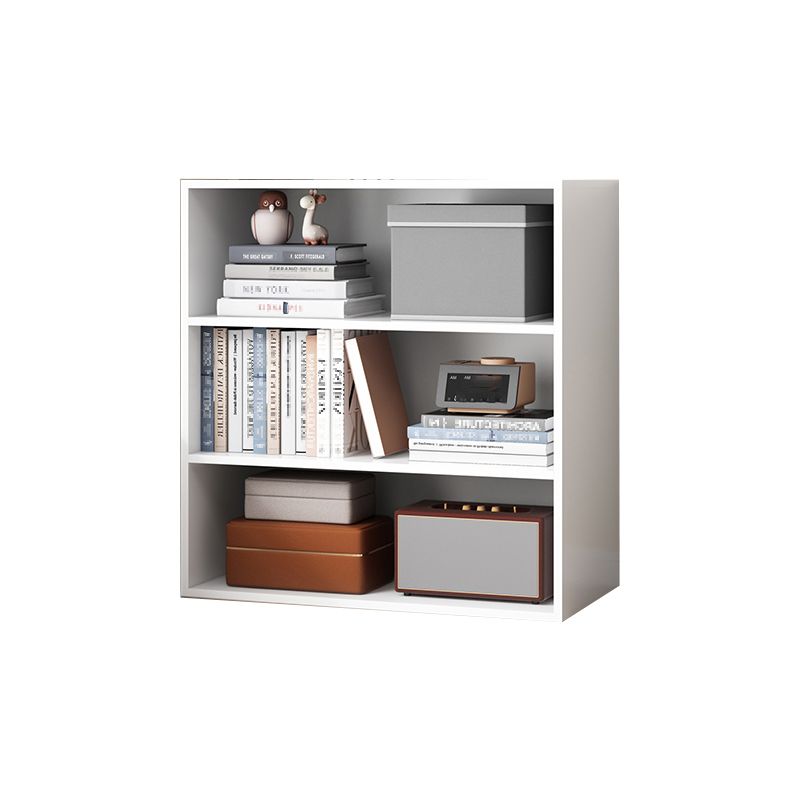 Modern Standard Bookcase Engineered Wood Open Back Bookshelf Clearhalo 'Bookcases' 'furn' 'furn_bookcases' 'Furniture' 'Office Furniture' 1200x1200_e294092f-b164-44f4-b911-0493d739302c