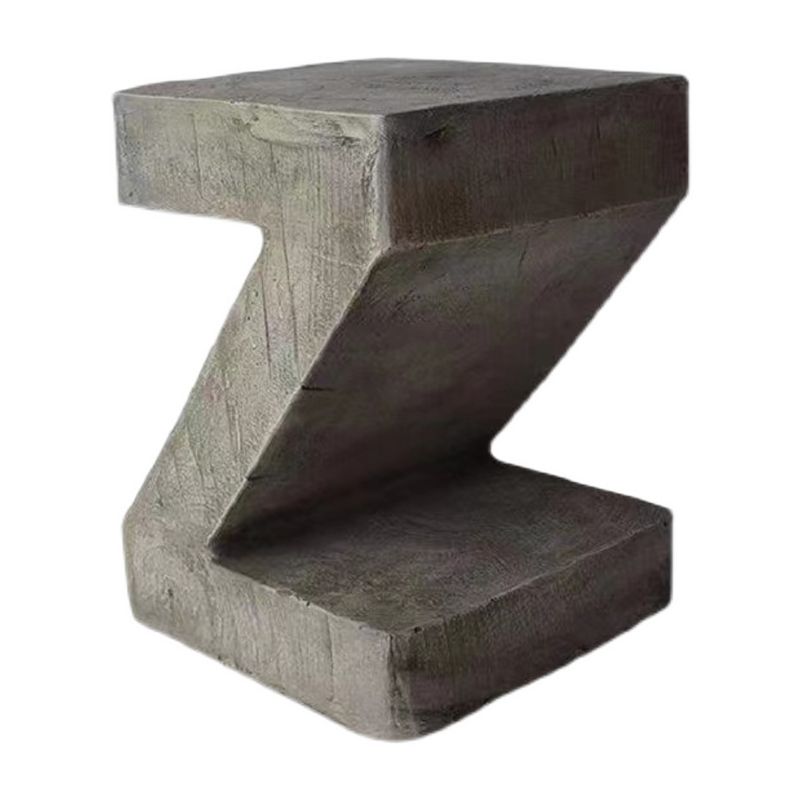 Concrete Free-Form End Table No Distressing Living Room Side Table Clearhalo 'Coffee & Accent Tables' 'End & Side Tables' 'end_side_tables' 'furn' 'furn_end_side_tables' 'Furniture' 'Living Room Furniture' 1200x1200_e29697d7-2424-4daf-adb2-b2d38d1198d8