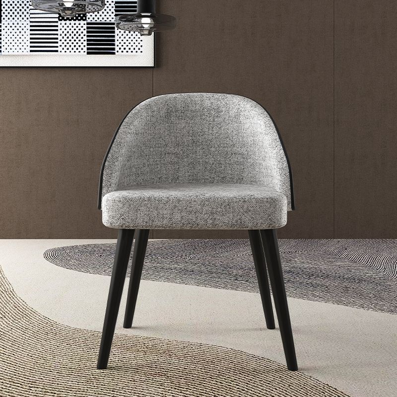 Modern Wood Dining Room Chair Armless Upholstered Side Chairs for Home Use Clearhalo ' kitchen&dining_furn' 'Dining Chairs' 'Dining Tables & Seating' 'dining_chair' 'furn' 'furn_dining_chair' 'Furniture' 'furniture_dining_chair' 'Kitchen & Dining Furniture' 'kitchen' 1200x1200_e29b69e0-c8a2-43fd-a59f-4753afac06ee