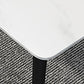Industrial Sintered Stone Table 4 Legs Black Carbon Steel Base Rectangle Table for Home Clearhalo ' dining_table' 'Dining Tables & Seating' 'Dining Tables' 'furn' 'furn_dining_table' 'Furniture' 'furniture_dining_table' 'Kitchen & Dining Furniture' 'kitchen&dining_furn' 'kitchen' 'kitchen_dining_table' 1200x1200_e29e720d-7309-4dd6-bab6-9b89a5aad986