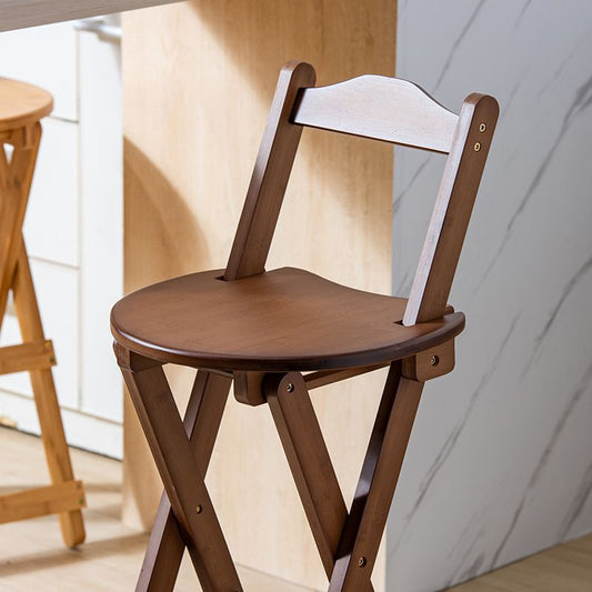 Nordic Style Armless Wood Barstools Folding Counter Stools 1 Piece Clearhalo 'Bar Furniture' 'Bar Stools' 'bar_stools' 'furn' 'furn_bar_stools' 'furniture_bar_stools' 'Kitchen & Dining Furniture' 'kitchen&dining_furn' 'kitchen' 'kitchen_furn' Furniture' 1200x1200_e29ee615-302d-40d7-a15e-88c0cd82a73f