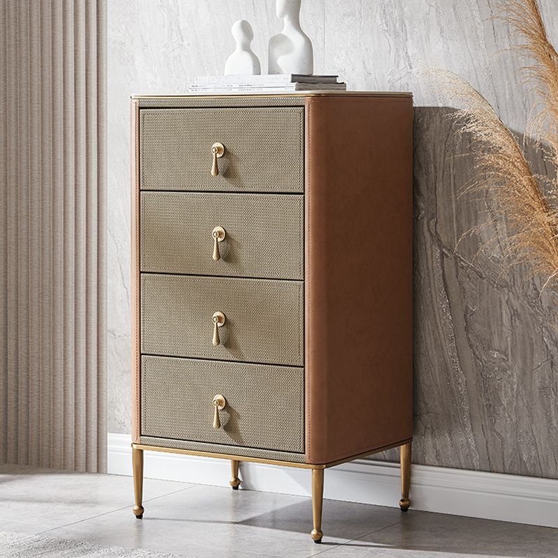 Glam verticaal dressoir 3/4/5 laden opslag dressoir voor eetkamer