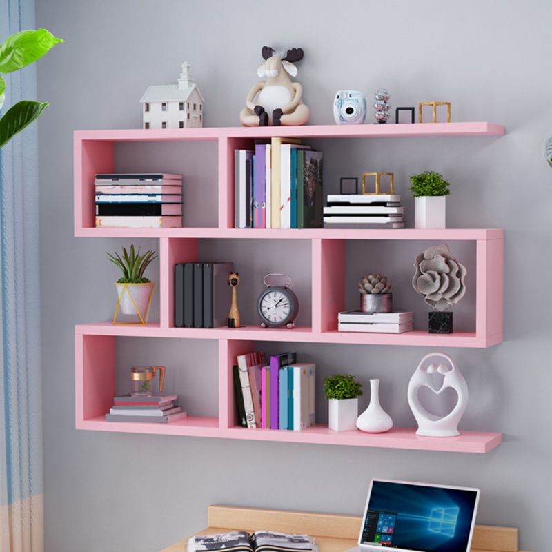 Wall Unit Open Book Shelf Modern Engineered Wood Shelf Bookcase for Home Clearhalo 'Bookcases' 'furn' 'furn_bookcases' 'Furniture' 'Office Furniture' 1200x1200_e2a5014a-da42-4888-a164-b5444b112dd2
