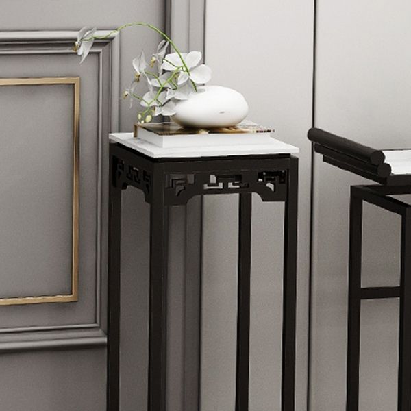 11 "W eigentijdse console tafelssteen witte rechthoekige console banktafel