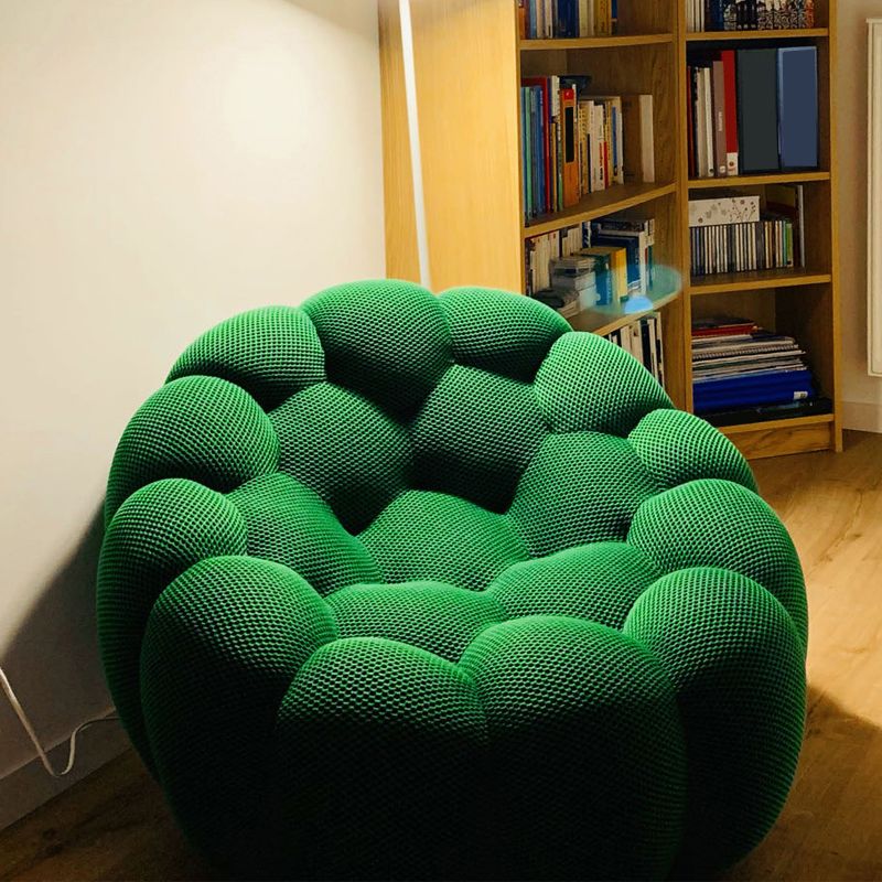 Ultra-Modern Curved Sofa 31.5"High Fabric Biscuit Back Armless Sofa Clearhalo 'furn' 'furn_sofas' 'Furniture' 'furniture_sofas' 'kitchen' 'kitchen_sofas' 'Living Room Furniture' 'Sofa' 'sofas' 1200x1200_e2a73d89-bd23-4488-87da-454c59d4cf68