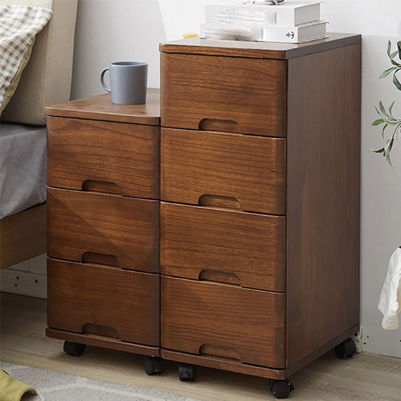 柔らかい近くの引き出しが付いたモダンな標準アクセント胸木製の胸