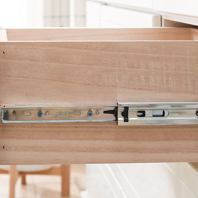 15,74 "Coffre d'accent de large avec tiroirs coffre en bois massif avec des jambes de cabriole