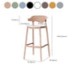 Industrial Stackable Bar Height Stool Plastic Low Back Bar Stool for Dining Room Clearhalo 'Bar Furniture' 'Bar Stools' 'bar_stools' 'furn' 'furn_bar_stools' 'Furniture' 'Kitchen & Dining Furniture' 1200x1200_e2aad7cf-aaa5-4501-8207-adfc9e9dec07