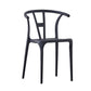 Scandinavian Plastic Armless Dining Chairs Stackable Dining Side Chair (Set of 4) Clearhalo ' kitchen&dining_furn' 'Dining Chairs' 'Dining Tables & Seating' 'dining_chair' 'furn' 'furn_dining_chair' 'Furniture' 'furniture_dining_chair' 'Kitchen & Dining Furniture' 'kitchen' 1200x1200_e2ac7d69-f3c6-495b-b560-801664129222
