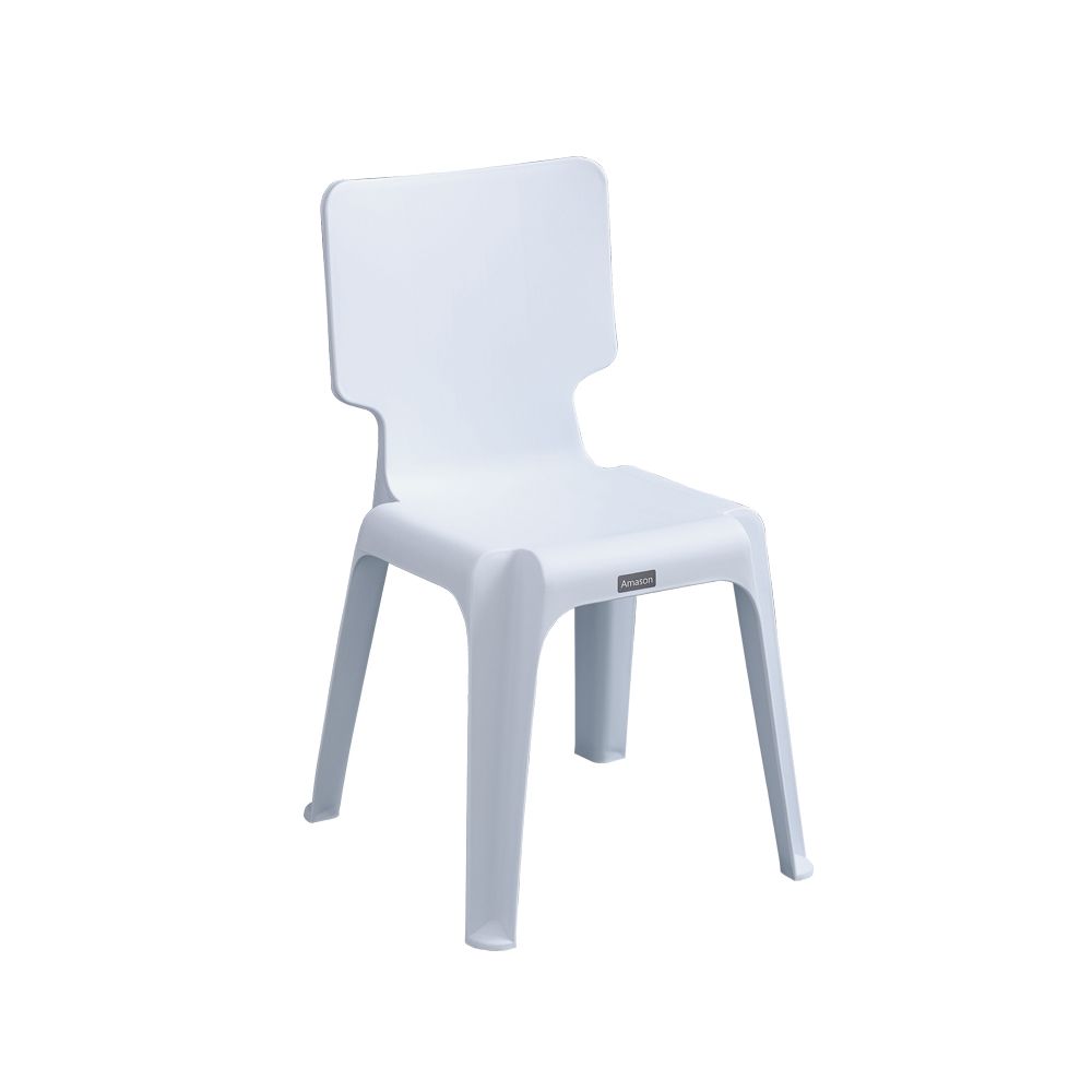 Contemporary Style Plastic Dining Armless Chair Solid Back Dining Chairs for Home Clearhalo ' kitchen&dining_furn' 'Dining Chairs' 'Dining Tables & Seating' 'dining_chair' 'furn' 'furn_dining_chair' 'Furniture' 'furniture_dining_chair' 'Kitchen & Dining Furniture' 'kitchen' 1200x1200_e2b10048-7ecd-4007-bb17-911b18e5f1af