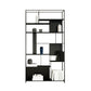 Industrial Open Rectangle Storage Bookshelf Home Office Etagere Bookcase Clearhalo 'Bookcases' 'furn' 'furn_bookcases' 'Furniture' 'Office Furniture' 1200x1200_e2b7e5d8-4761-42b0-ba5a-473972c3ddd2
