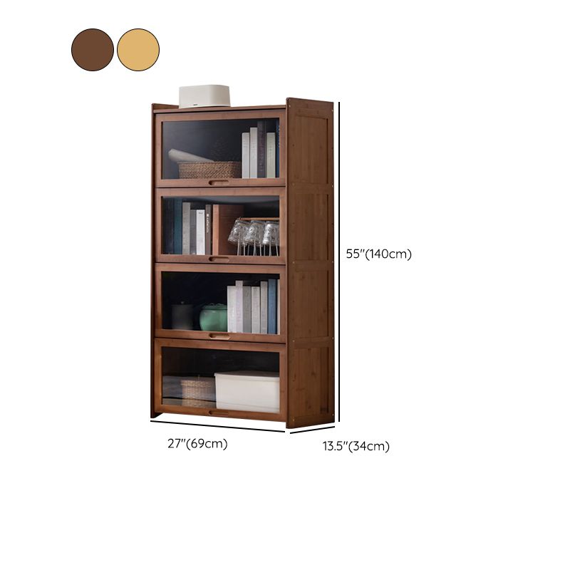 Cofre de almacenamiento de sala de estar rectangular simplista cofre de acento de madera moderno