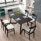 Industrial Rectangle Dining Table Ash Solid Wood Table with Double Pedestal Base Clearhalo ' dining_table' 'Dining Tables & Seating' 'Dining Tables' 'furn' 'furn_dining_table' 'Furniture' 'furniture_dining_table' 'Kitchen & Dining Furniture' 'kitchen&dining_furn' 'kitchen' 'kitchen_dining_table' 1200x1200_e2b92e2f-ae63-4b69-af1d-de07dad24b01
