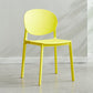 Scandinavian Plastic Side Chair Stackable Kitchen Dining Room Chair Clearhalo 'Dining Chairs' 'Dining Tables & Seating' 'dining_chair' 'Furniture' 'furniture_dining_chair' 'Kitchen & Dining Furniture' 1200x1200_e2befa62-88bb-49e9-865e-eca1599fba5b
